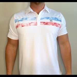 Travis Mathews Golf Shirt Large